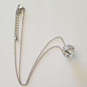 Silver Goemetric Necklace